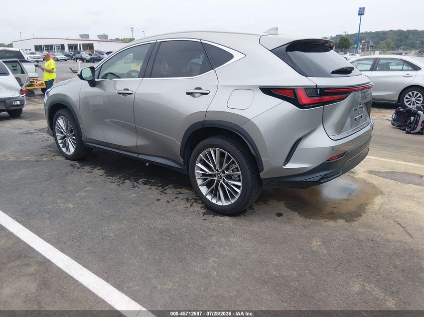 2025 Lexus Nx VIN 2T2GGCEZ8SC092112 IAAI salvage auction — WATER/FLOOD, Salvage Title, sold $23,800 on 2026-09-15 (photo 3)