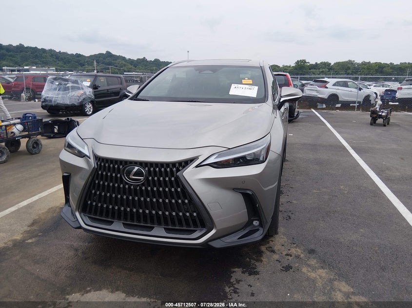 2025 Lexus Nx VIN 2T2GGCEZ8SC092112 IAAI salvage auction — WATER/FLOOD, Salvage Title, sold $23,800 on 2026-09-15 (photo 6)