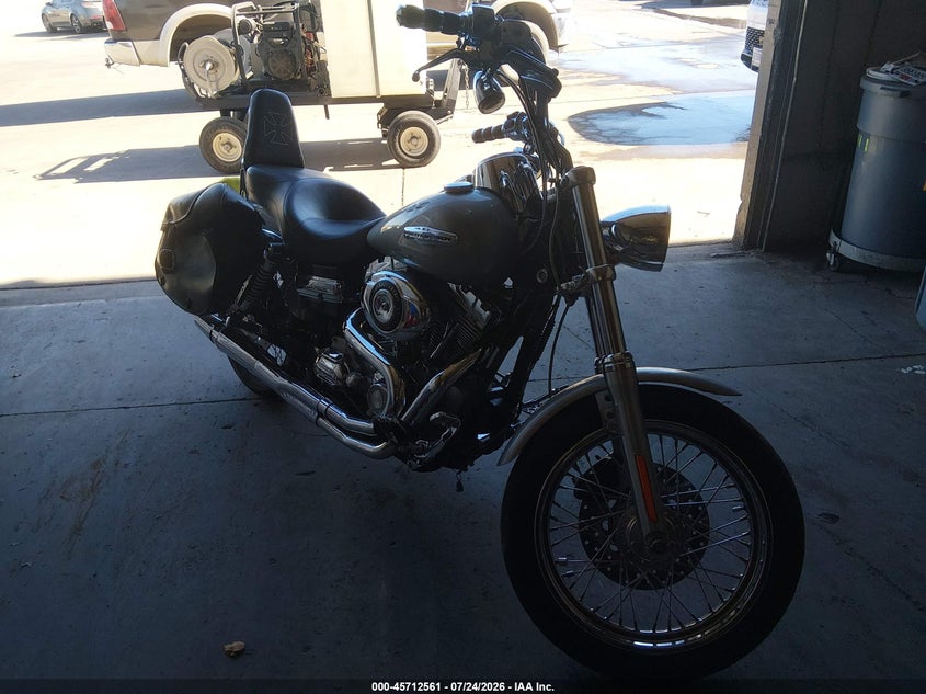 2007 Harley-davidson Super-glide VIN 1HD1GV43X7K333028 IAAI salvage auction — RIGHT SIDE, Salvage (California), sold $25 on 2026-09-27 (photo 1)