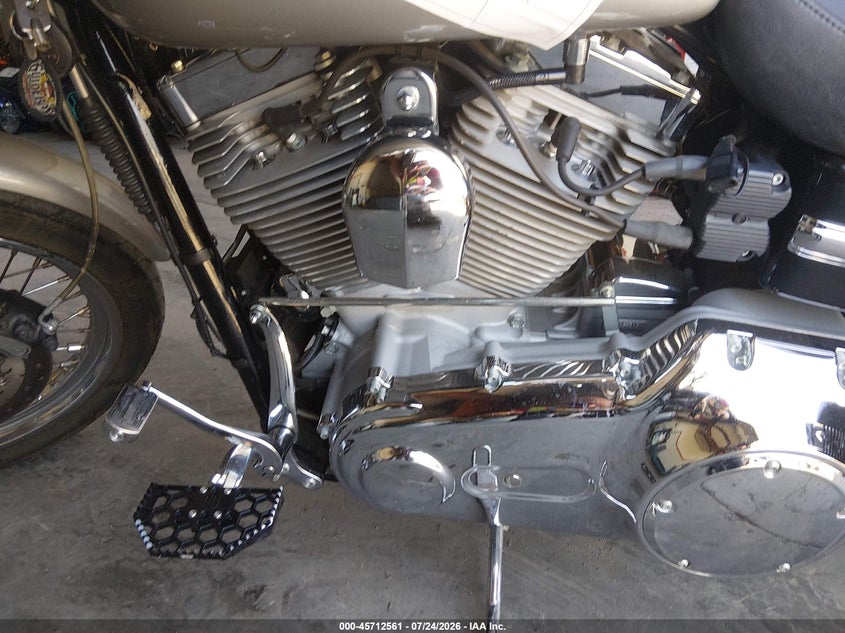 2007 Harley-davidson Super-glide VIN 1HD1GV43X7K333028 IAAI salvage auction — RIGHT SIDE, Salvage (California), sold $25 on 2026-09-27 (photo 9)
