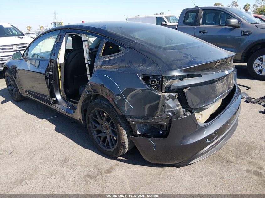 2024 Tesla Model 3 VIN 5YJ3E1EA2RF742968 IAAI salvage auction — REAR END, Wait Title, sold $10,450 on 2026-09-08 (photo 6)