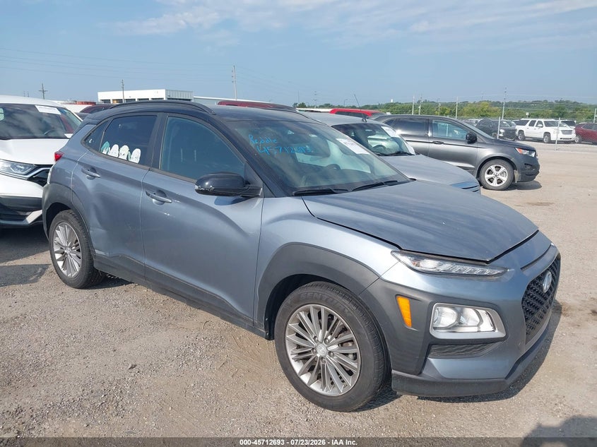 2018 Hyundai Kona VIN KM8K22AAXJU136096 IAAI salvage auction — NORMAL WEAR, Clear - Public Restricted (Oklahoma), sold $25 on 2026-07-28 (photo 1)