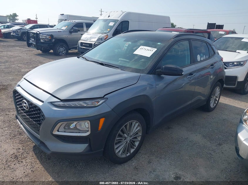 2018 Hyundai Kona VIN KM8K22AAXJU136096 IAAI salvage auction — NORMAL WEAR, Clear - Public Restricted (Oklahoma), sold $25 on 2026-07-28 (photo 2)