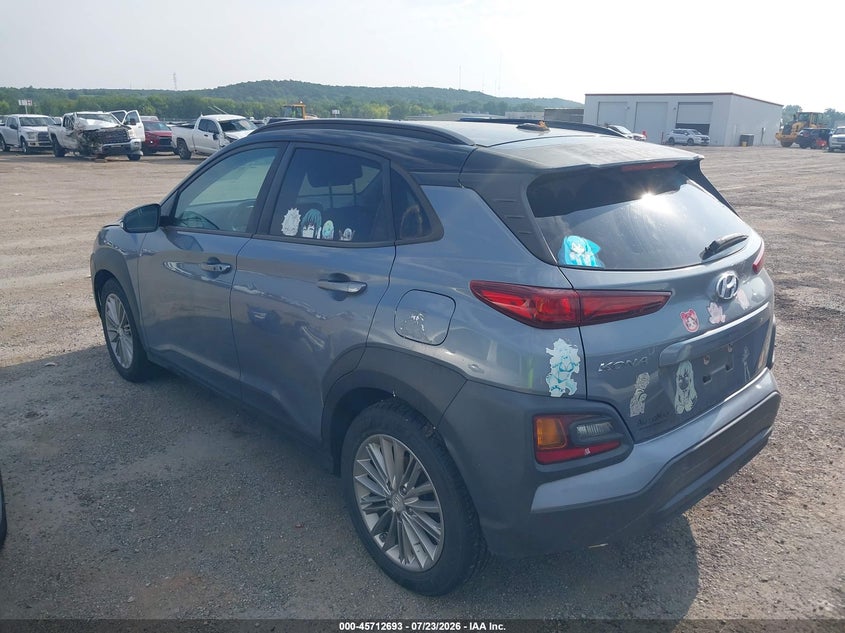 2018 Hyundai Kona VIN KM8K22AAXJU136096 IAAI salvage auction — NORMAL WEAR, Clear - Public Restricted (Oklahoma), sold $25 on 2026-07-28 (photo 3)