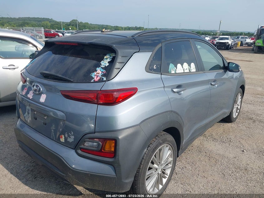 2018 Hyundai Kona VIN KM8K22AAXJU136096 IAAI salvage auction — NORMAL WEAR, Clear - Public Restricted (Oklahoma), sold $25 on 2026-07-28 (photo 4)