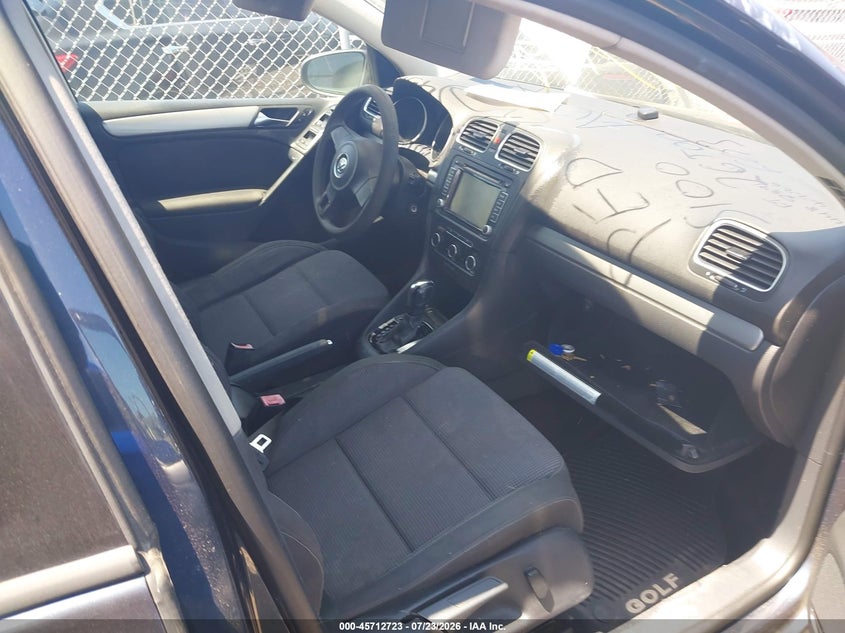2012 Volkswagen Golf VIN WVWDB7AJ2CW322295 IAAI salvage auction — FRONT & REAR, Salvage Title, sold $500 on 2026-08-04 (photo 5)