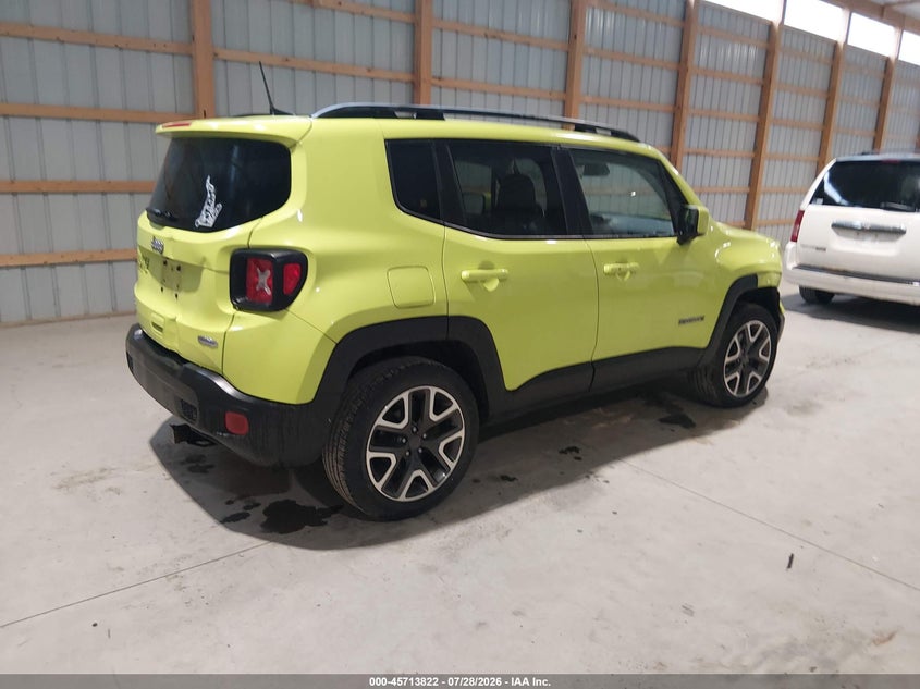 2018 Jeep Renegade VIN ZACCJBBB5JPH63440 IAAI salvage auction — RIGHT FRONT, Salvage Title, sold $2,200 on 2026-08-19 (photo 4)