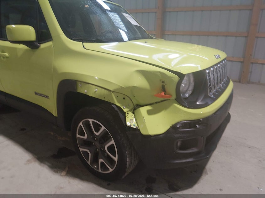 2018 Jeep Renegade VIN ZACCJBBB5JPH63440 IAAI salvage auction — RIGHT FRONT, Salvage Title, sold $2,200 on 2026-08-19 (photo 6)