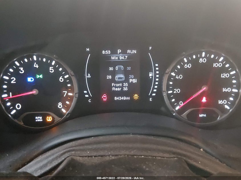 2018 Jeep Renegade VIN ZACCJBBB5JPH63440 IAAI salvage auction — RIGHT FRONT, Salvage Title, sold $2,200 on 2026-08-19 (photo 7)