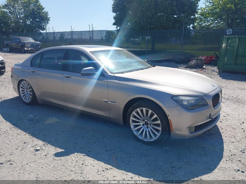 2012 BMW 7er VIN WBAKC8C51CC436720 IAAI salvage auction — SUSPENSION, Salvage (Pennsylvania), sold $600 on 2026-07-31 (photo 1)