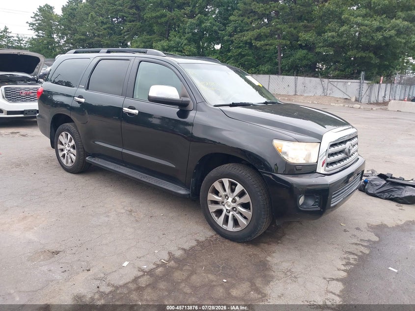 2013 Toyota Sequoia VIN 5TDJY5G12DS086214 — IAAI salvage auction photo
