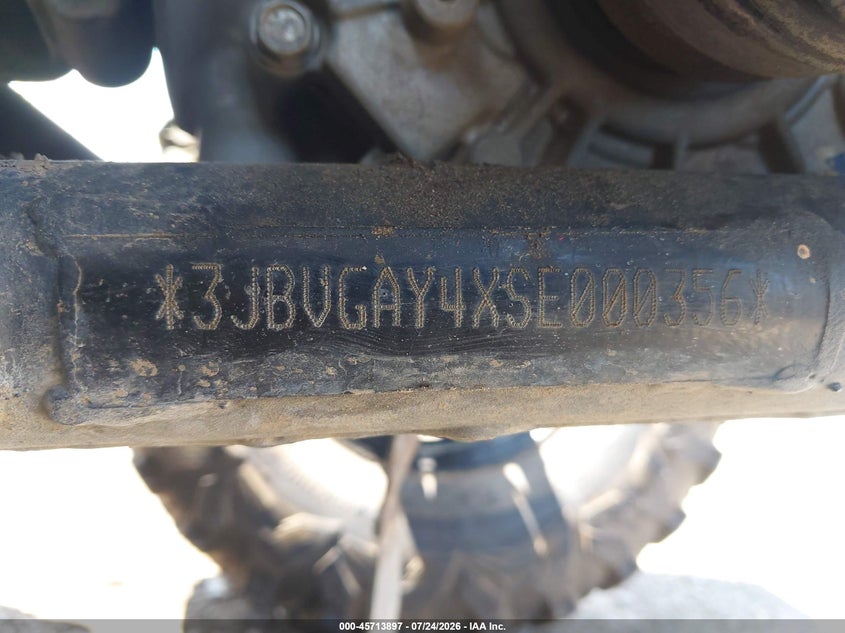 2025 Can-am/ brp Maverick VIN 3JBVGAY4XSE000356 IAAI salvage auction — FRONT END, Wait Title, sold $7,450 on 2026-08-25 (photo 9)