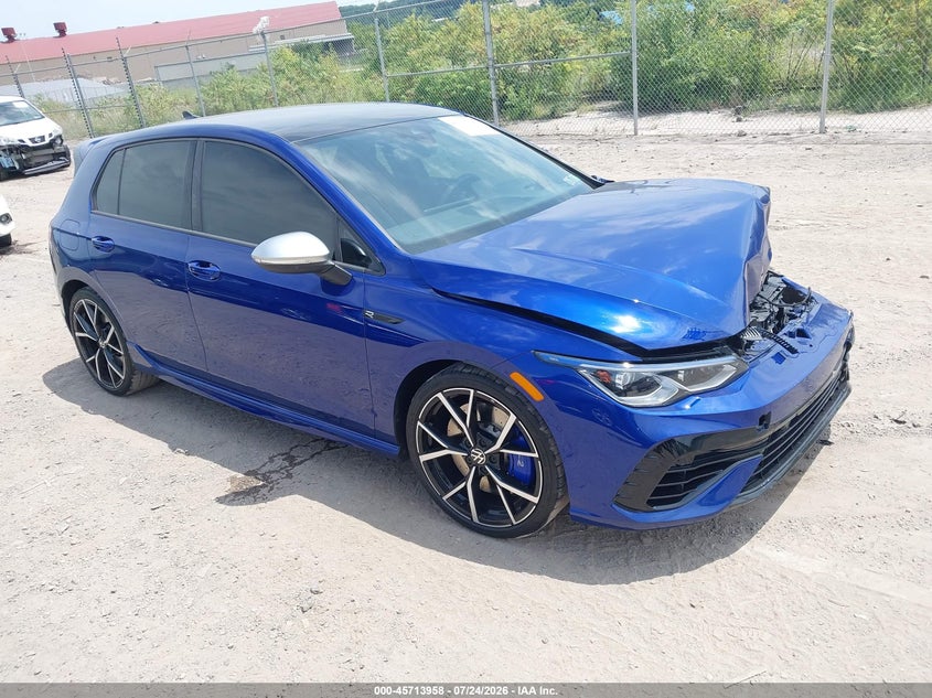 2022 Volkswagen Golf r VIN WVWEB7CD3NW127319 — IAAI salvage auction photo