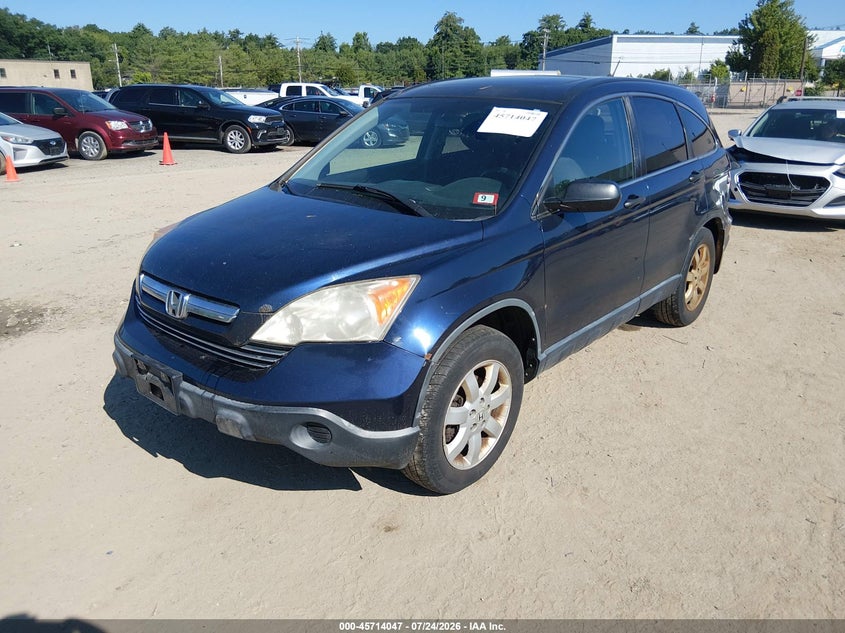 2007 Honda Cr-v VIN JHLRE48527C026482 IAAI salvage auction — NORMAL WEAR, Original (New Hampshire), sold $25 on 2026-07-29 (photo 2)