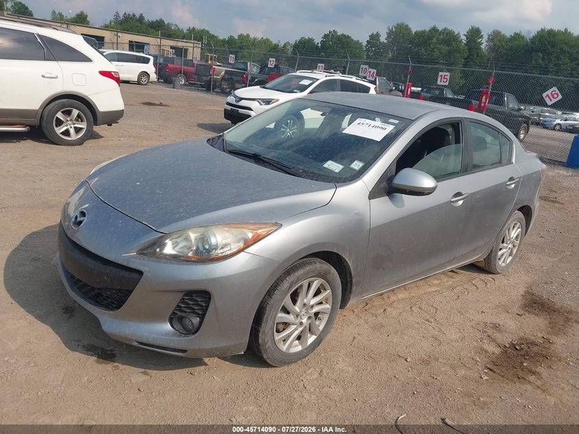 2012 Mazda 3 VIN JM1BL1V8XC1655222 IAAI salvage auction — NORMAL WEAR, Clear (New York), sold $75 on 2026-07-30 (photo 2)