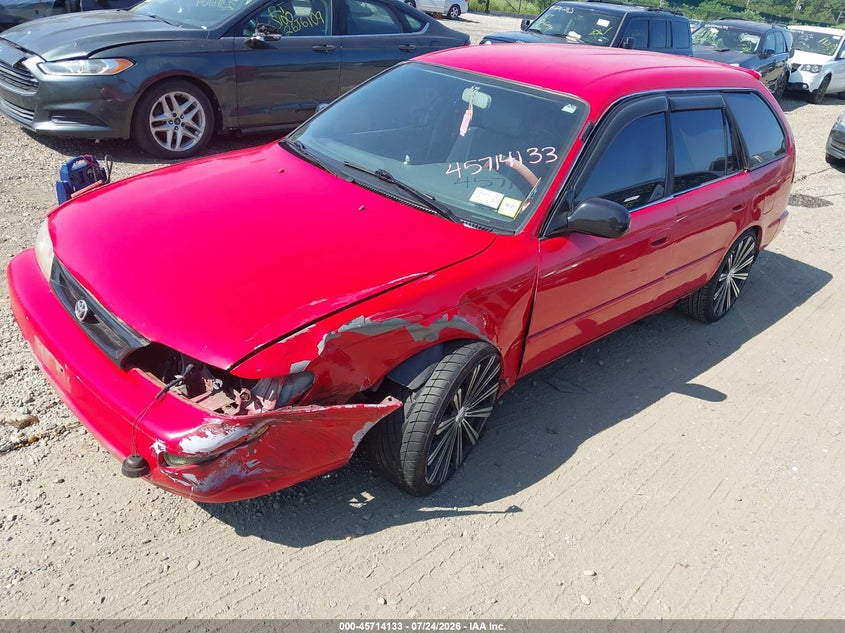1993 Toyota Corolla VIN JT2AE09W7P0043170 IAAI salvage auction — FRONT END, Mv-907A (New York), sold $600 on 2026-08-01 (photo 2)