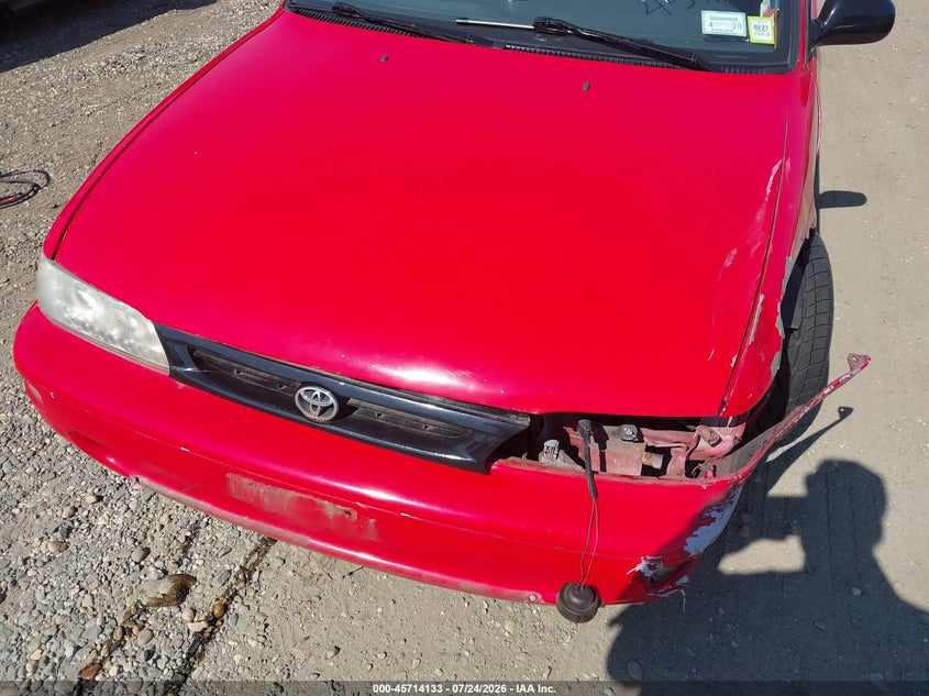 1993 Toyota Corolla VIN JT2AE09W7P0043170 IAAI salvage auction — FRONT END, Mv-907A (New York), sold $600 on 2026-08-01 (photo 6)