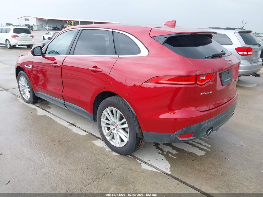 2017 Jaguar F-pace VIN SADCK2BVXHA066657 IAAI salvage auction — WATER/FLOOD, Rebuildable (Florida), sold $1,350 on 2026-07-31 (photo 3)