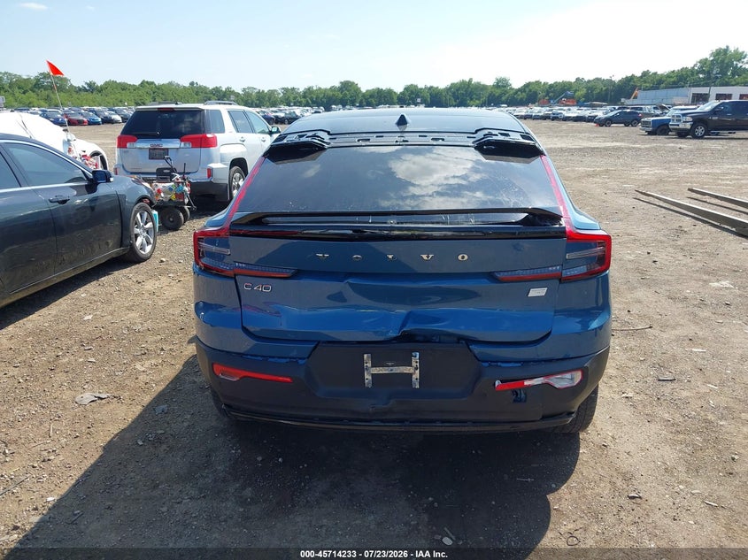 2022 Volvo C40 VIN YV4ED3GB6N2007949 IAAI salvage auction — REAR END, Wait Title, sold $10,300 on 2026-08-19 (photo 6)