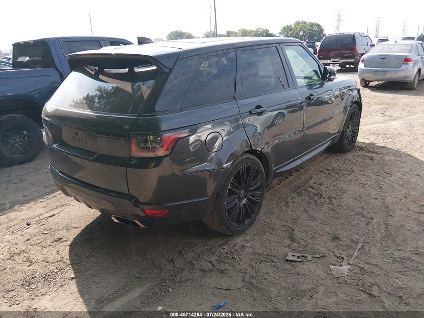 2018 Land rover Range rover sport VIN SALWR2RE9JA809575 IAAI salvage auction — LEFT & RIGHT, Wait Title, sold $15,200 on 2026-08-26 (photo 4)