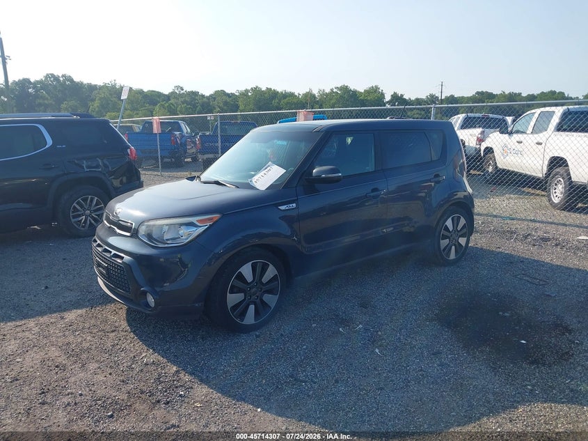 2015 Kia Soul VIN KNDJX3A55F7160757 IAAI salvage auction — NORMAL WEAR, Clear (Delaware), sold $425 on 2026-07-30 (photo 2)