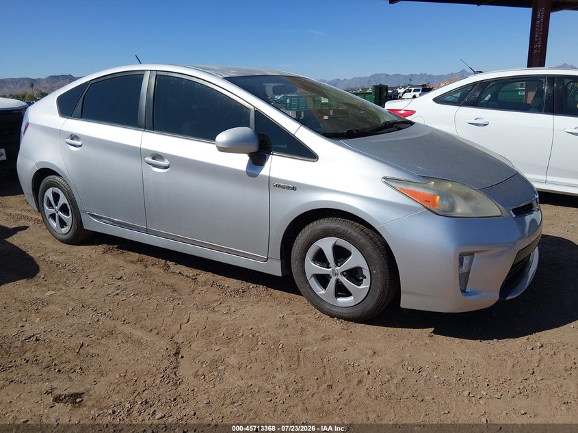 2012 Toyota Prius VIN JTDKN3DU5C5488457 IAAI salvage auction — NORMAL WEAR, Clear-Dealer Only (Washington), sold $725 on 2026-07-28 (photo 1)