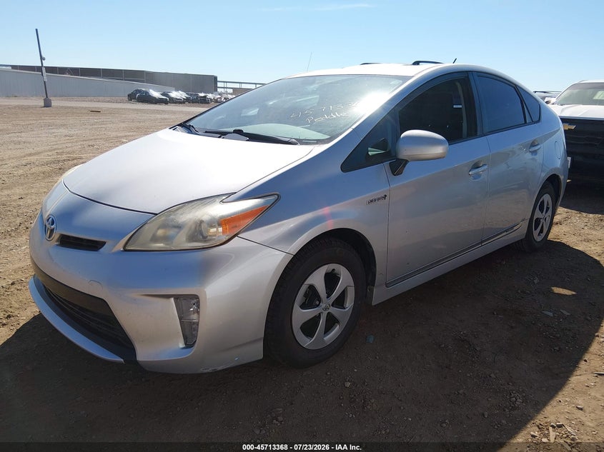 2012 Toyota Prius VIN JTDKN3DU5C5488457 IAAI salvage auction — NORMAL WEAR, Clear-Dealer Only (Washington), sold $725 on 2026-07-28 (photo 2)