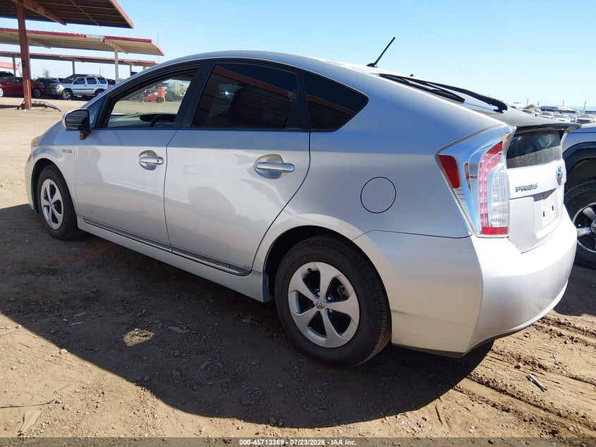 2012 Toyota Prius VIN JTDKN3DU5C5488457 IAAI salvage auction — NORMAL WEAR, Clear-Dealer Only (Washington), sold $725 on 2026-07-28 (photo 3)