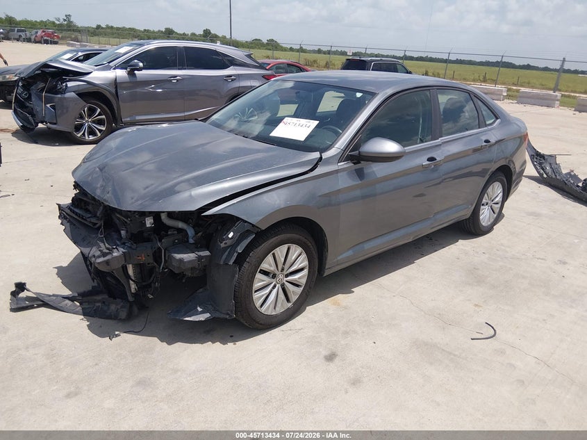 2019 Volkswagen Jetta VIN 3VWC57BUXKM040557 IAAI salvage auction — FRONT END, Salvage (Texas), sold $2,250 on 2026-08-20 (photo 2)
