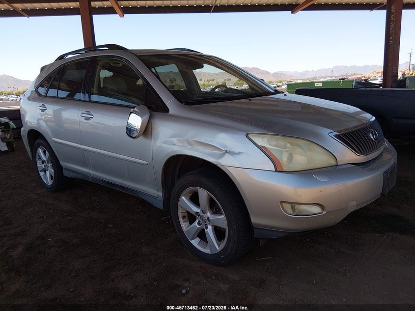 2004 Lexus Rx 330 VIN JTJGA31U740002443 IAAI salvage auction — NORMAL WEAR, Clear - Dealer Only (California), sold $25 on 2026-07-28 (photo 1)