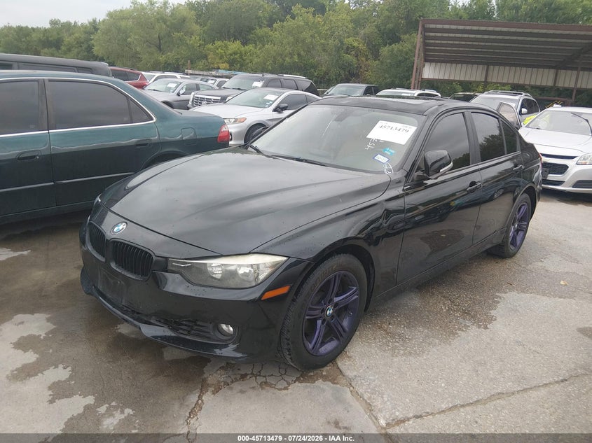 2012 BMW 3 series VIN WBA3C1C56CF430258 IAAI salvage auction — NORMAL WEAR, Original (Texas), sold $475 on 2026-08-17 (photo 2)