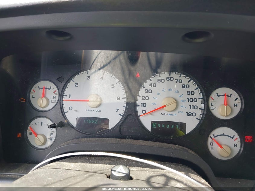 2004 Dodge Ram 1500 VIN 1D7HA18DX4J216182 IAAI salvage auction — NORMAL WEAR, Original (Texas), sold $1,000 on 2026-08-23 (photo 7)