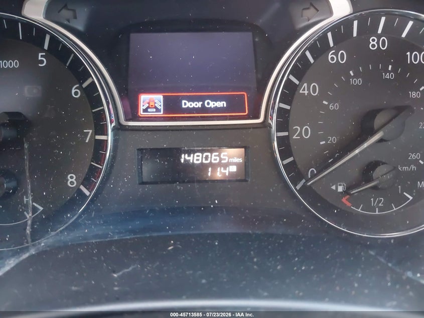 2014 Nissan Pathfinder VIN 5N1AR2MN2EC618577 IAAI salvage auction — NORMAL WEAR, Repossession Paperwork (Georgia), sold $450 on 2026-09-11 (photo 7)