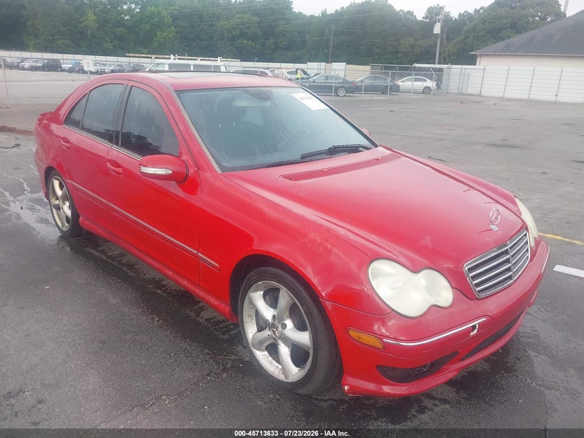 2006 Mercedes-benz C class VIN WDBRF52H66F782492 IAAI salvage auction — NORMAL WEAR, Repossession Paperwork (Georgia), sold $450 on 2026-08-19 (photo 1)