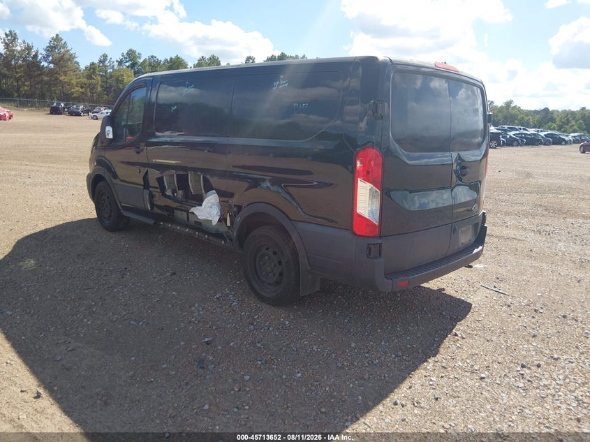 2021 Ford Transit 150 VIN 1FTYE1Y80MKA66935 IAAI salvage auction — LEFT SIDE, Clear (Mississippi), sold $11,050 on 2026-08-19 (photo 3)
