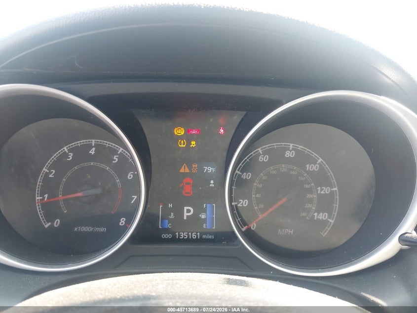 2013 Mitsubishi Outlander VIN 4A4AP3AUXDE022172 IAAI salvage auction — RIGHT FRONT, Salvage Title, sold $875 on 2026-08-03 (photo 7)
