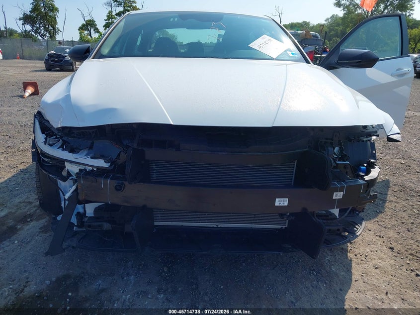 2026 Hyundai Elantra VIN KMHLM4DGXTU194416 IAAI salvage auction — FRONT END, Salvage Title, sold $8,150 on 2026-07-31 (photo 6)
