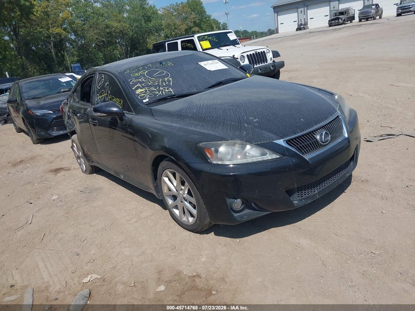 2013 Lexus Is VIN JTHCF5C22D5063114 IAAI salvage auction — RIGHT SIDE, Clear (Indiana), sold $1,250 on 2026-09-10 (photo 1)