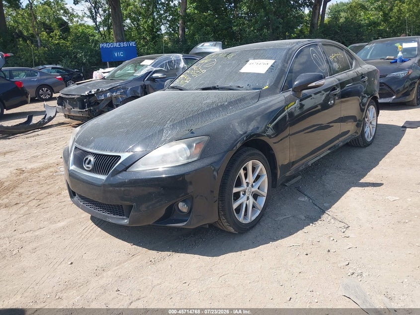 2013 Lexus Is VIN JTHCF5C22D5063114 IAAI salvage auction — RIGHT SIDE, Clear (Indiana), sold $1,250 on 2026-09-10 (photo 2)