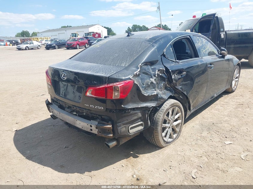 2013 Lexus Is VIN JTHCF5C22D5063114 IAAI salvage auction — RIGHT SIDE, Clear (Indiana), sold $1,250 on 2026-09-10 (photo 6)