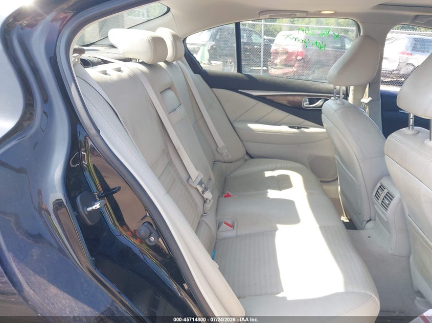 2015 Infiniti Q50 VIN JN1BV7AR3FM400736 IAAI salvage auction — REAR END, Salvage Title, sold $975 on 2026-08-29 (photo 8)