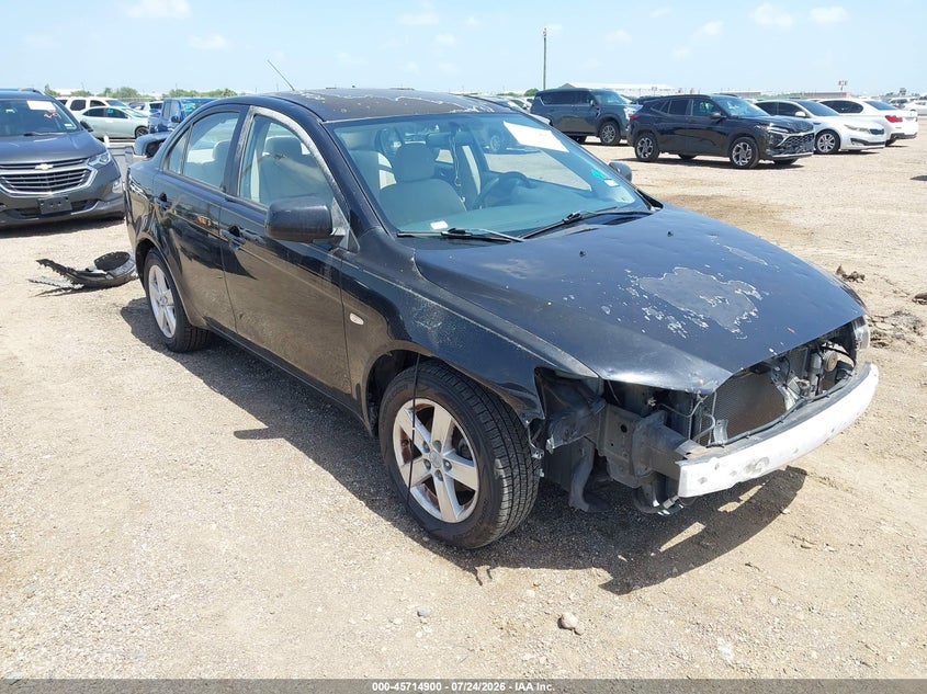 2009 Mitsubishi Lancer VIN JA3AU26U49U031271 IAAI salvage auction — FRONT END, Original (Texas), sold $325 on 2026-08-21 (photo 1)