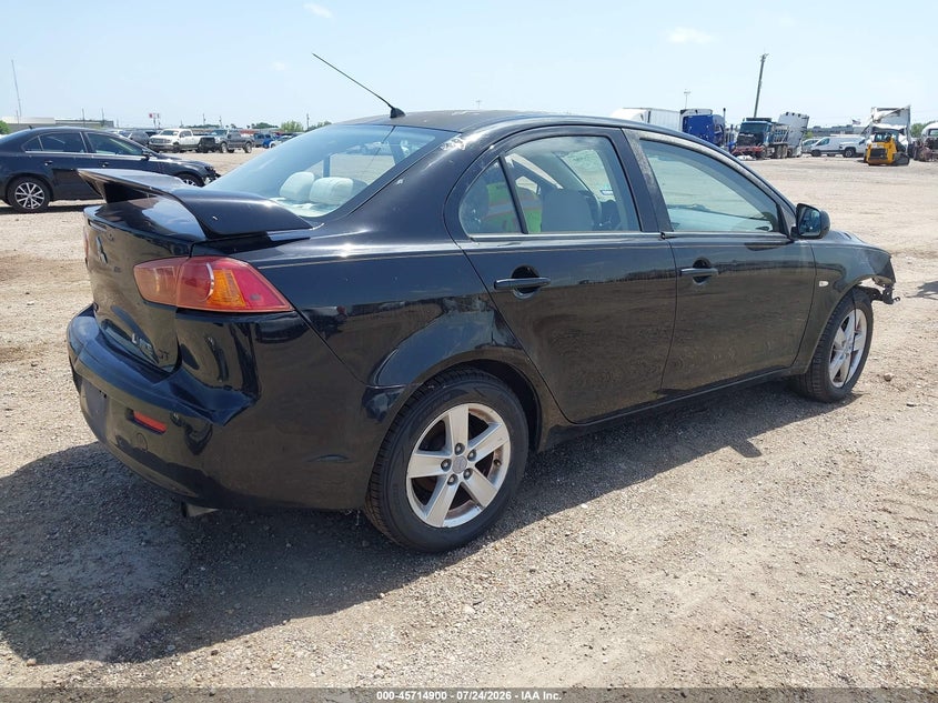 2009 Mitsubishi Lancer VIN JA3AU26U49U031271 IAAI salvage auction — FRONT END, Original (Texas), sold $325 on 2026-08-21 (photo 4)