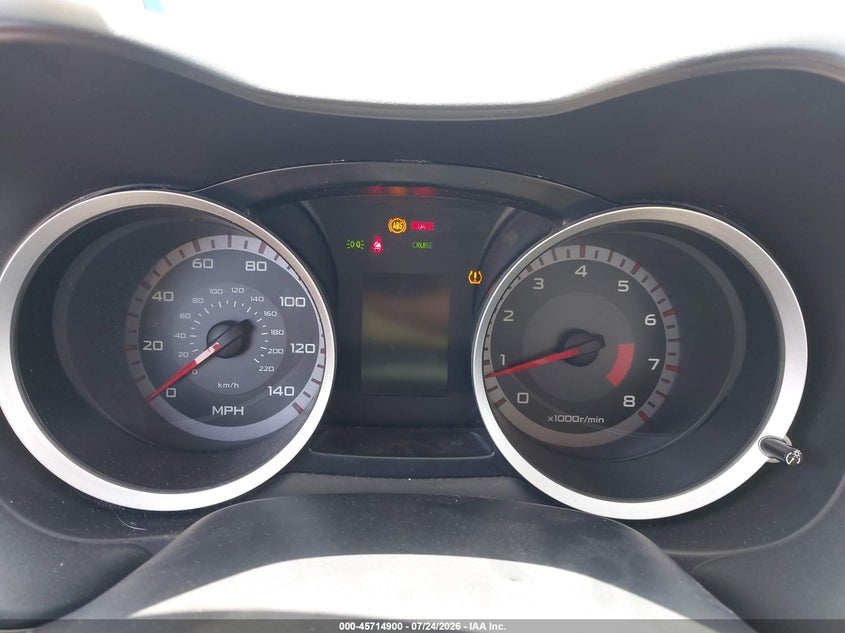 2009 Mitsubishi Lancer VIN JA3AU26U49U031271 IAAI salvage auction — FRONT END, Original (Texas), sold $325 on 2026-08-21 (photo 7)