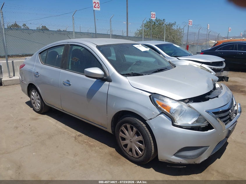 2018 Nissan Versa VIN 3N1CN7AP8JL876521 IAAI salvage auction — NORMAL WEAR, Clear - Dealer Only (California), sold $1,775 on 2026-08-01 (photo 1)