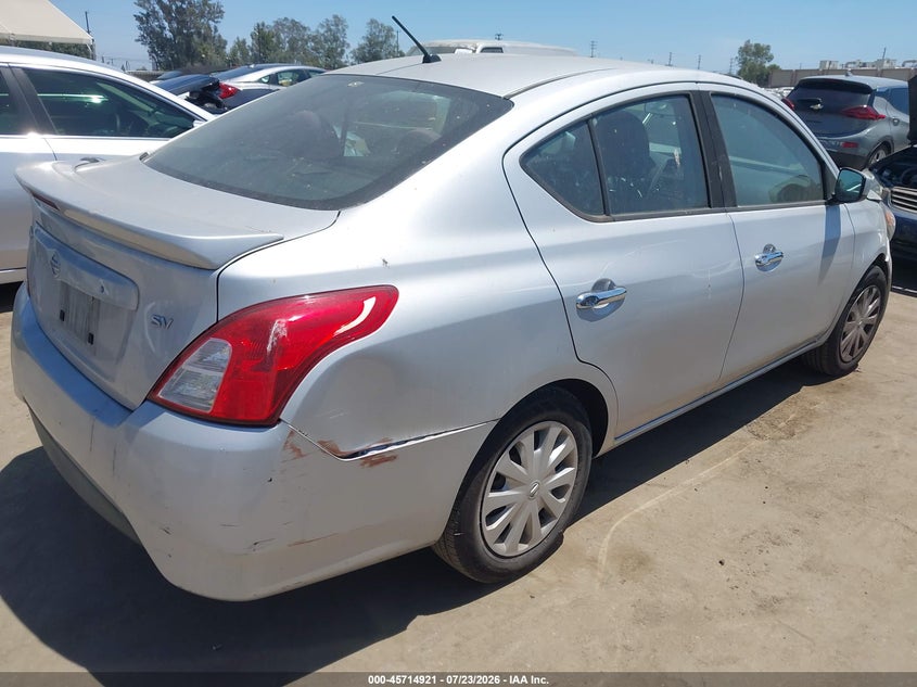 2018 Nissan Versa VIN 3N1CN7AP8JL876521 IAAI salvage auction — NORMAL WEAR, Clear - Dealer Only (California), sold $1,775 on 2026-08-01 (photo 4)