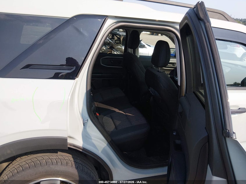 2022 Ford Bronco sport VIN 3FMCR9B66NRD33587 IAAI salvage auction — REAR END, Salvage (Pennsylvania), sold $8,025 on 2026-09-18 (photo 8)