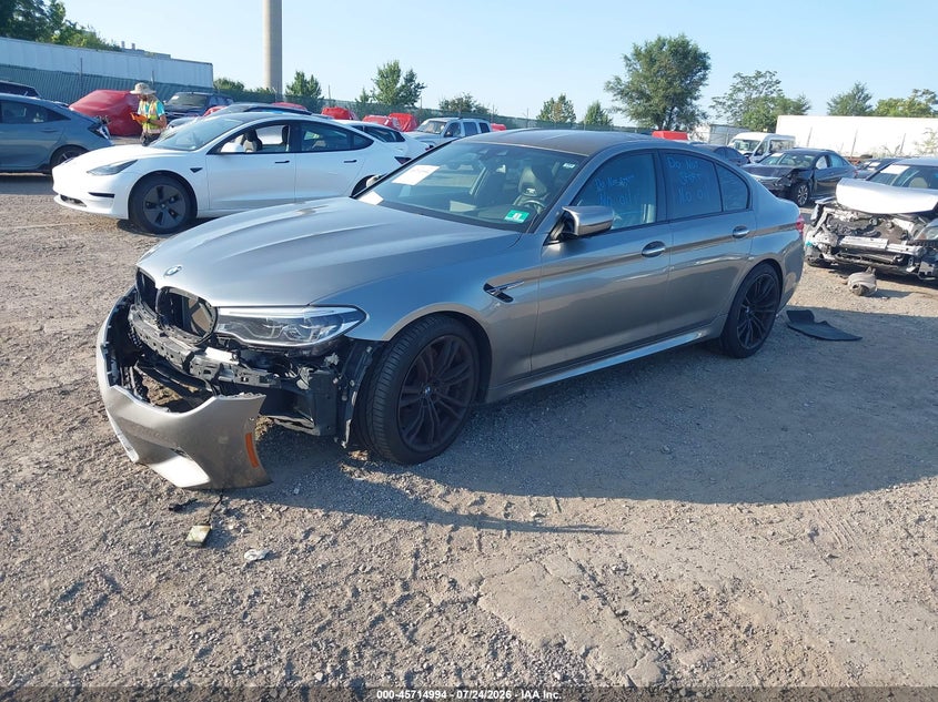 2018 BMW M5 VIN WBSJF0C5XJB283239 IAAI salvage auction — FRONT END, Salvage (Pennsylvania), sold $18,050 on 2026-09-01 (photo 2)