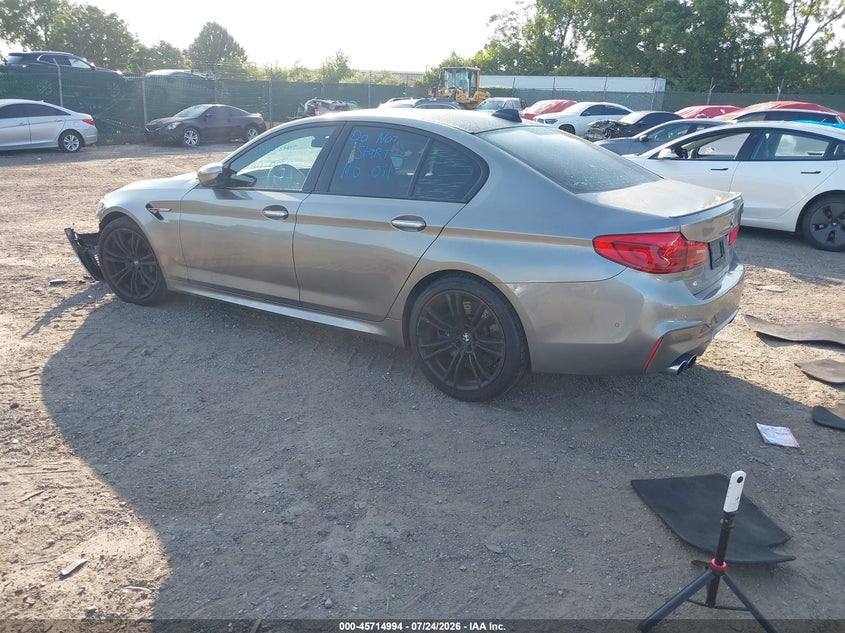 2018 BMW M5 VIN WBSJF0C5XJB283239 IAAI salvage auction — FRONT END, Salvage (Pennsylvania), sold $18,050 on 2026-09-01 (photo 3)