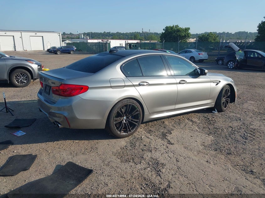 2018 BMW M5 VIN WBSJF0C5XJB283239 IAAI salvage auction — FRONT END, Salvage (Pennsylvania), sold $18,050 on 2026-09-01 (photo 4)